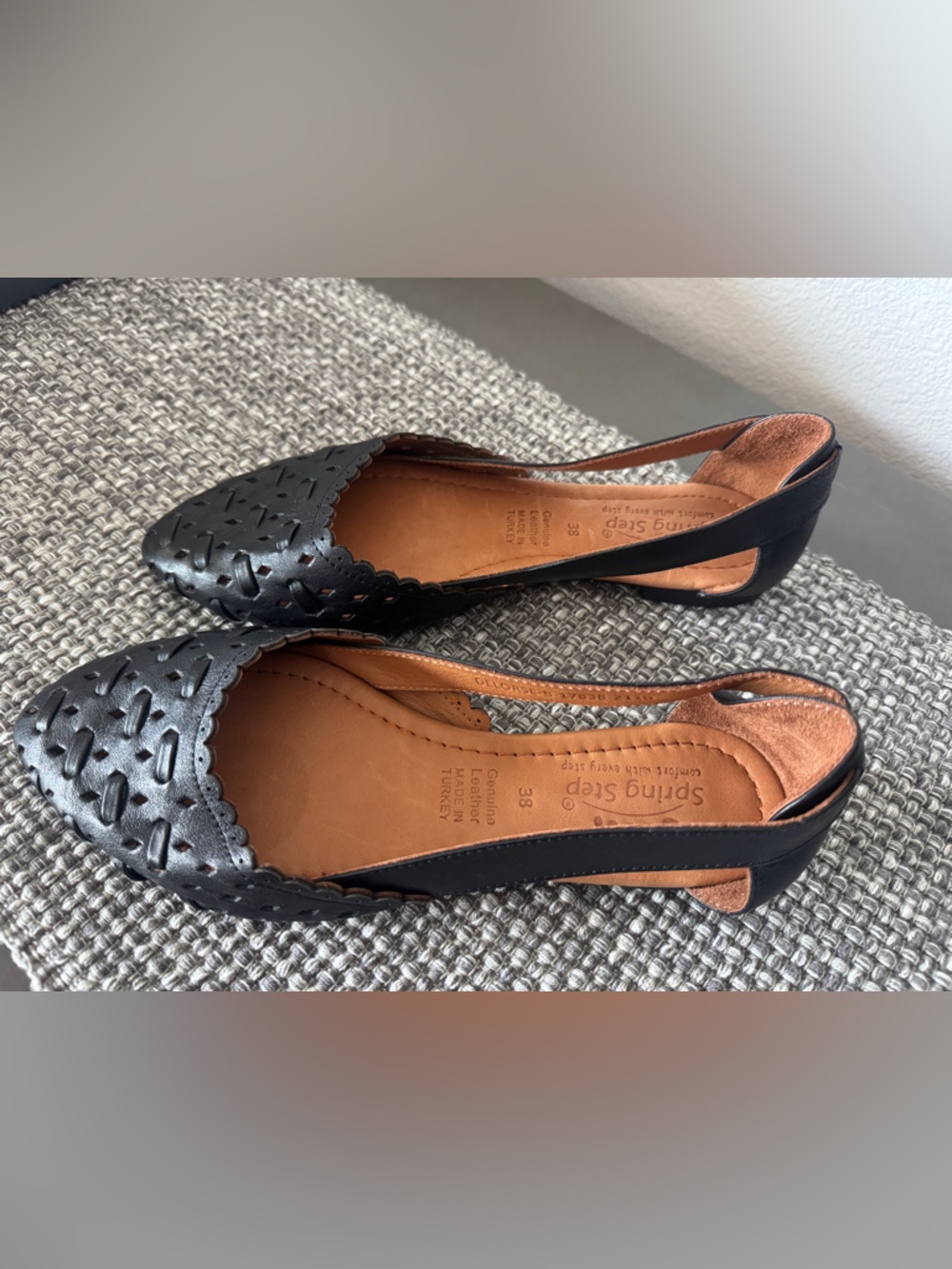 Spring Step Women’s Delorse Sandals size 38 or 7.5